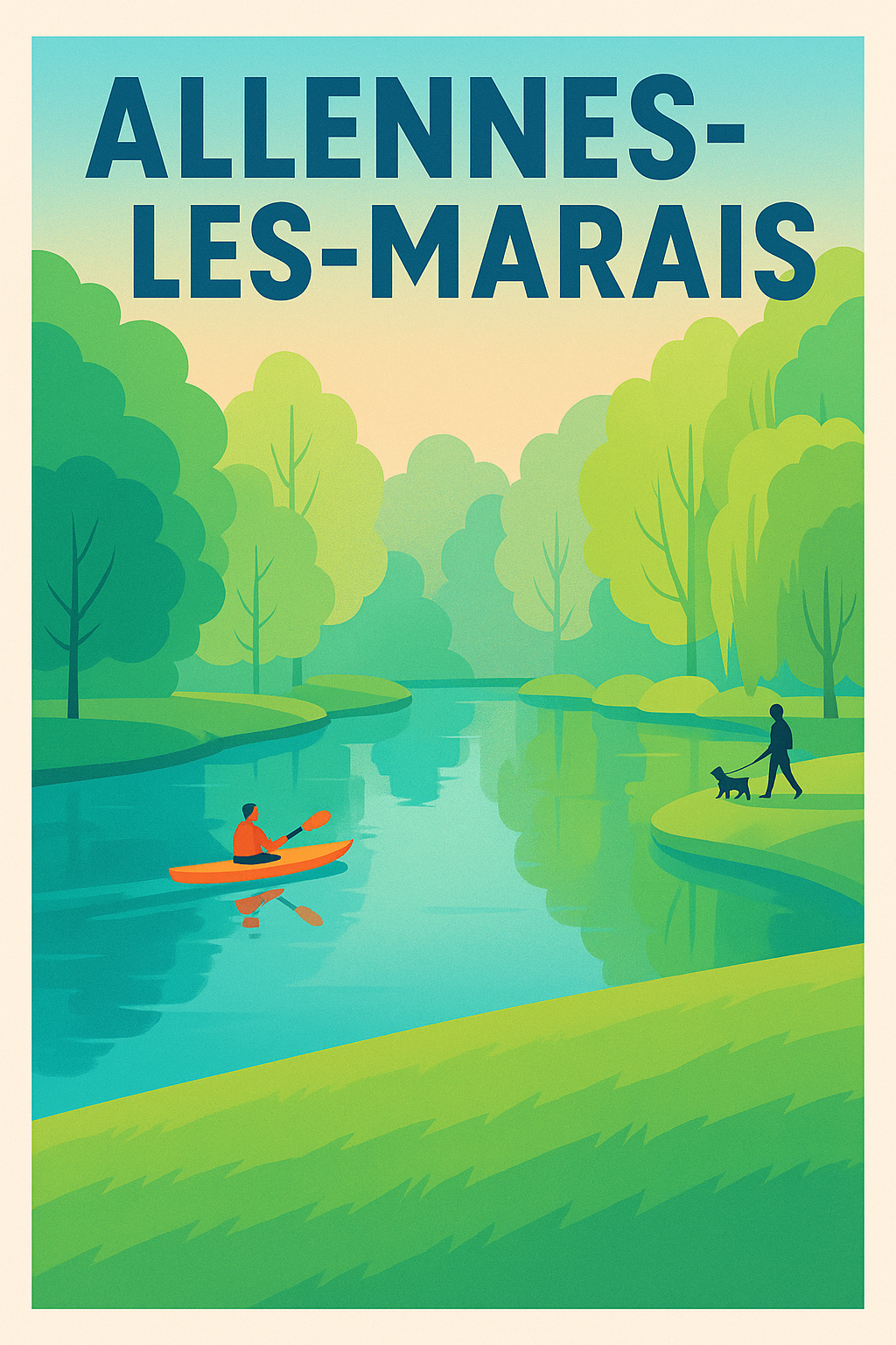 Affiche de Allennes-les-Marais - Échappée Verte et Sérénité au Fil de l'Eau