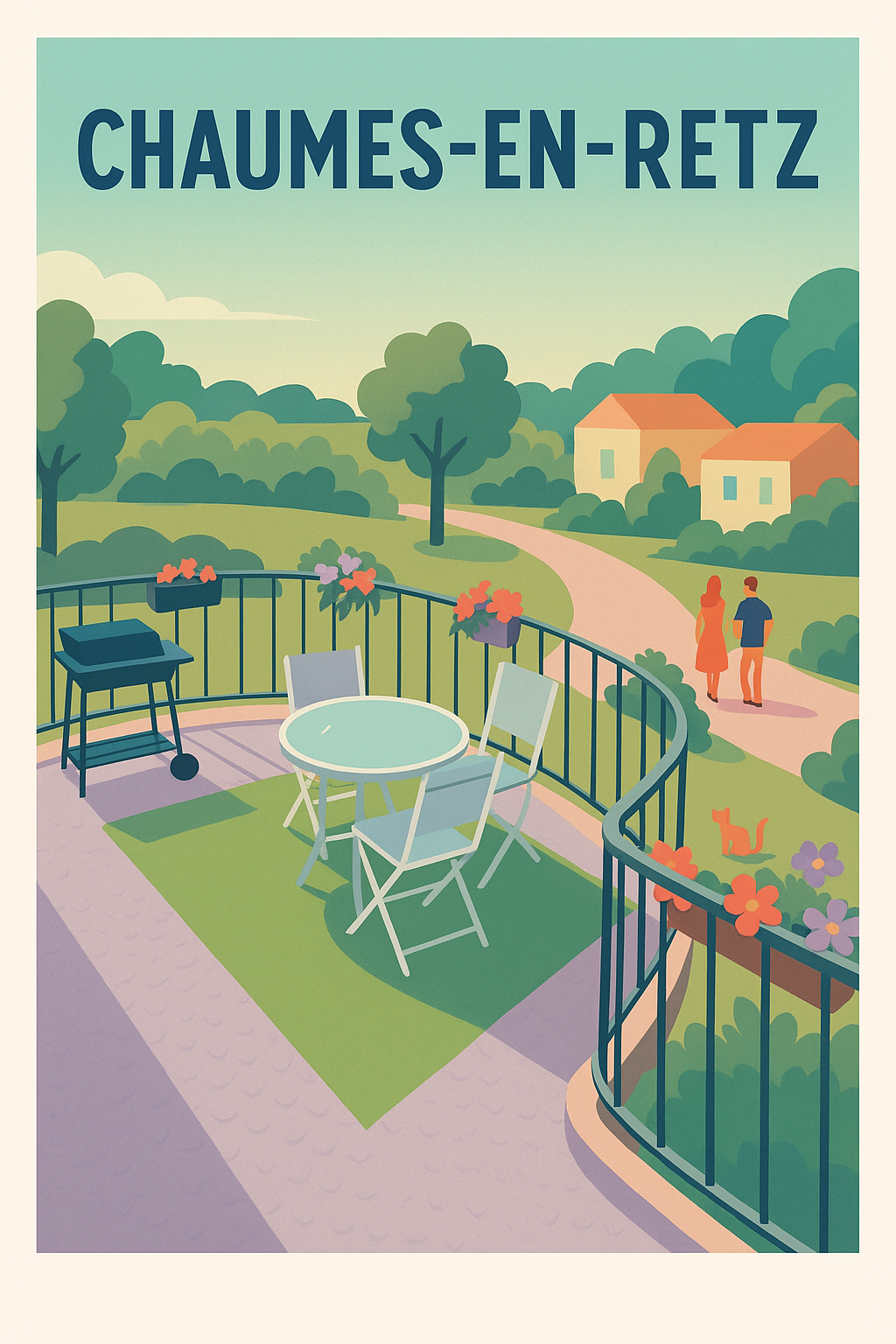 Affiche de Chaumes-en-Retz - L'évasion paisible au cœur de la nature