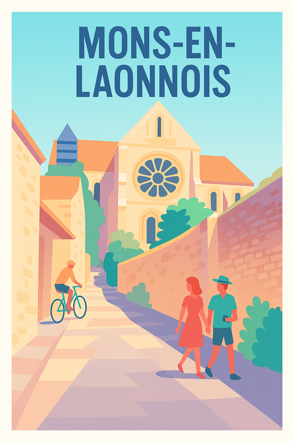 Affiche de Mons-en-Laonnois - Charme et douceur d'une balade historique