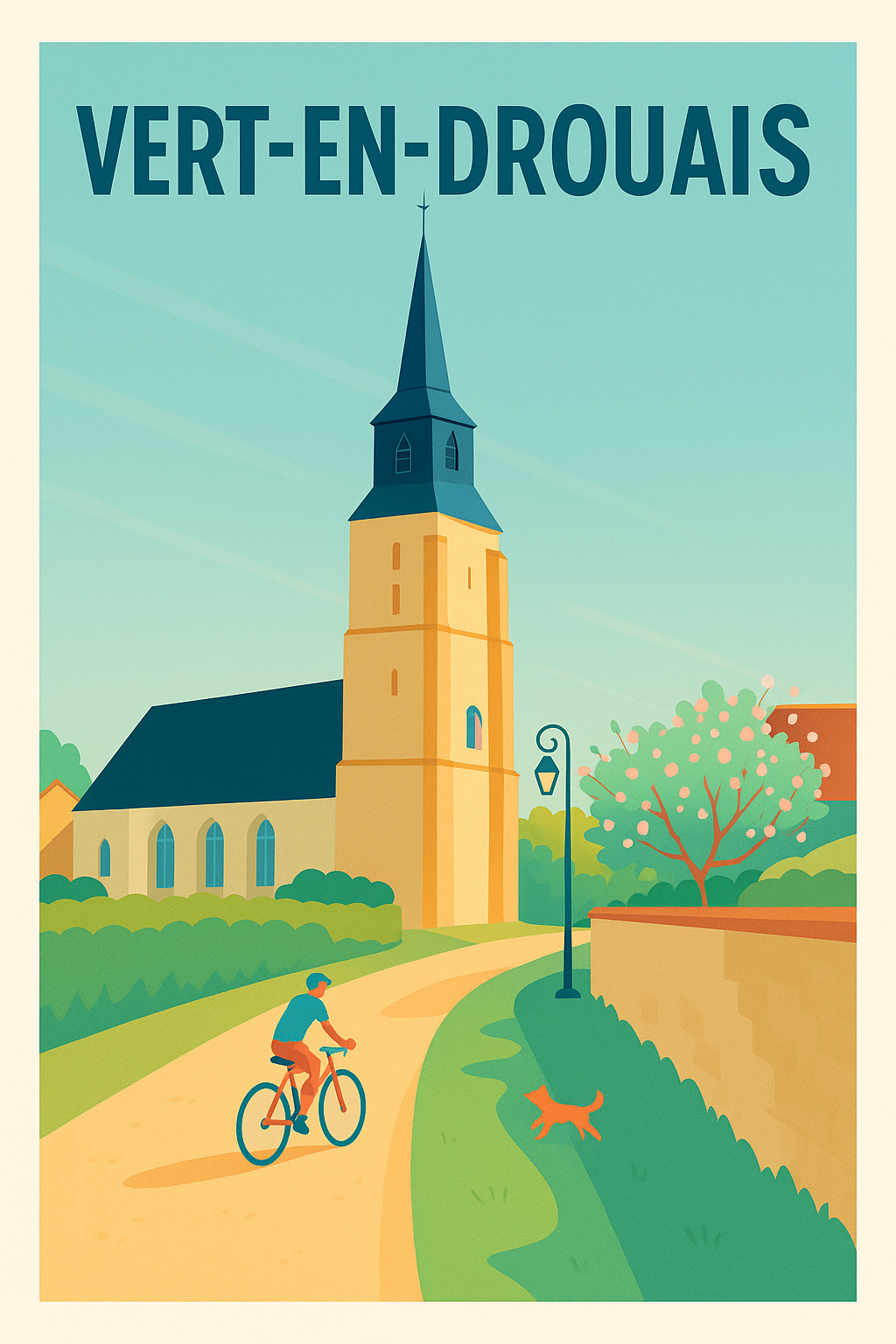 Affiche de Vert-en-Drouais - L'Art de la Promenade Champêtre