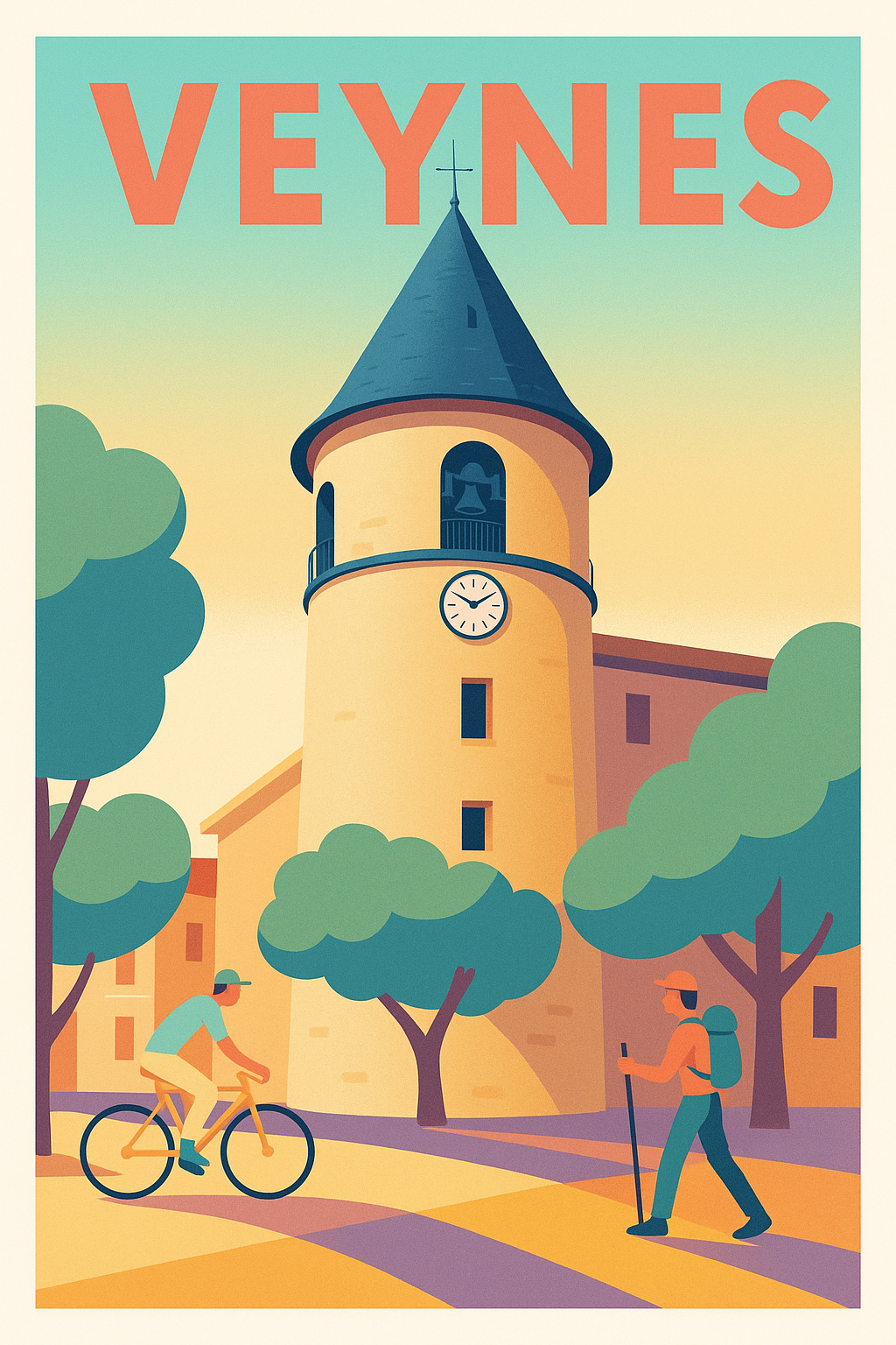 Affiche de Veynes - Charme et dynamisme au cœur des Alpes