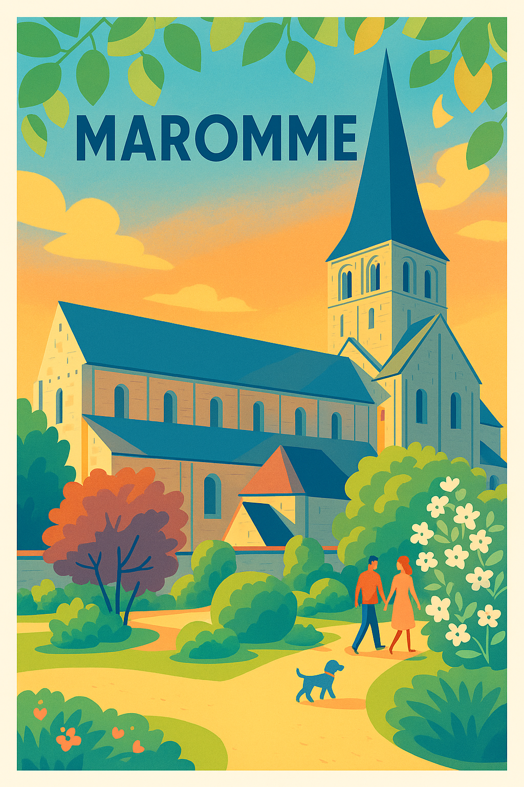 Affiche de Maromme - Harmonie et sérénité au cœur de la ville