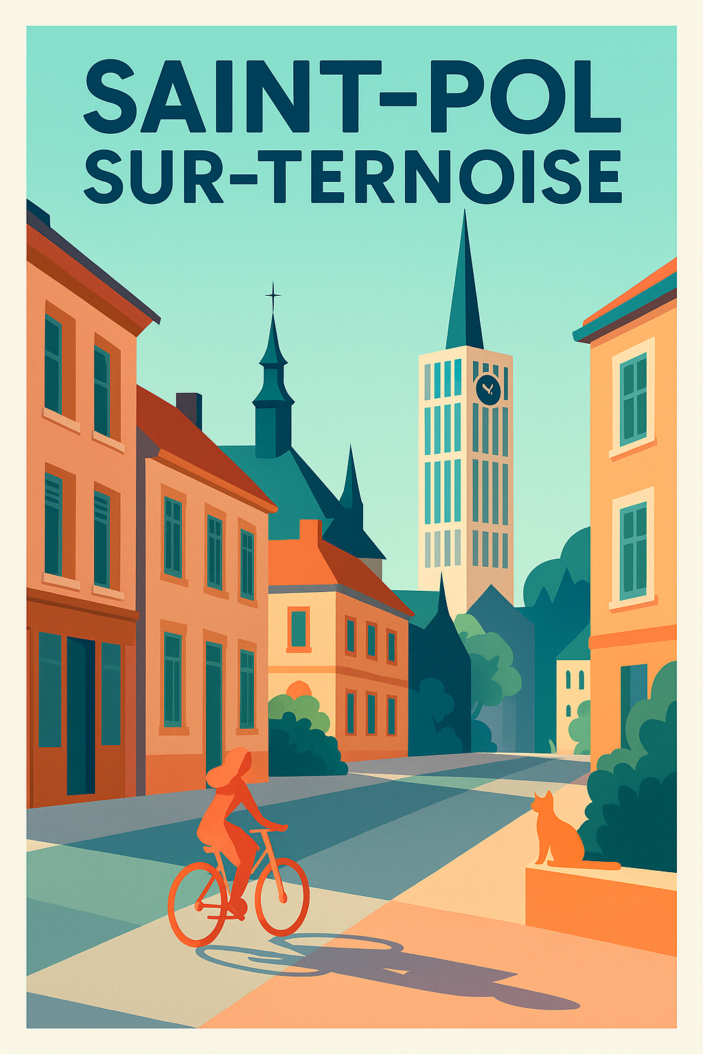 Affiche de Saint-Pol-sur-Ternoise - Charme et Sérénité en Ville