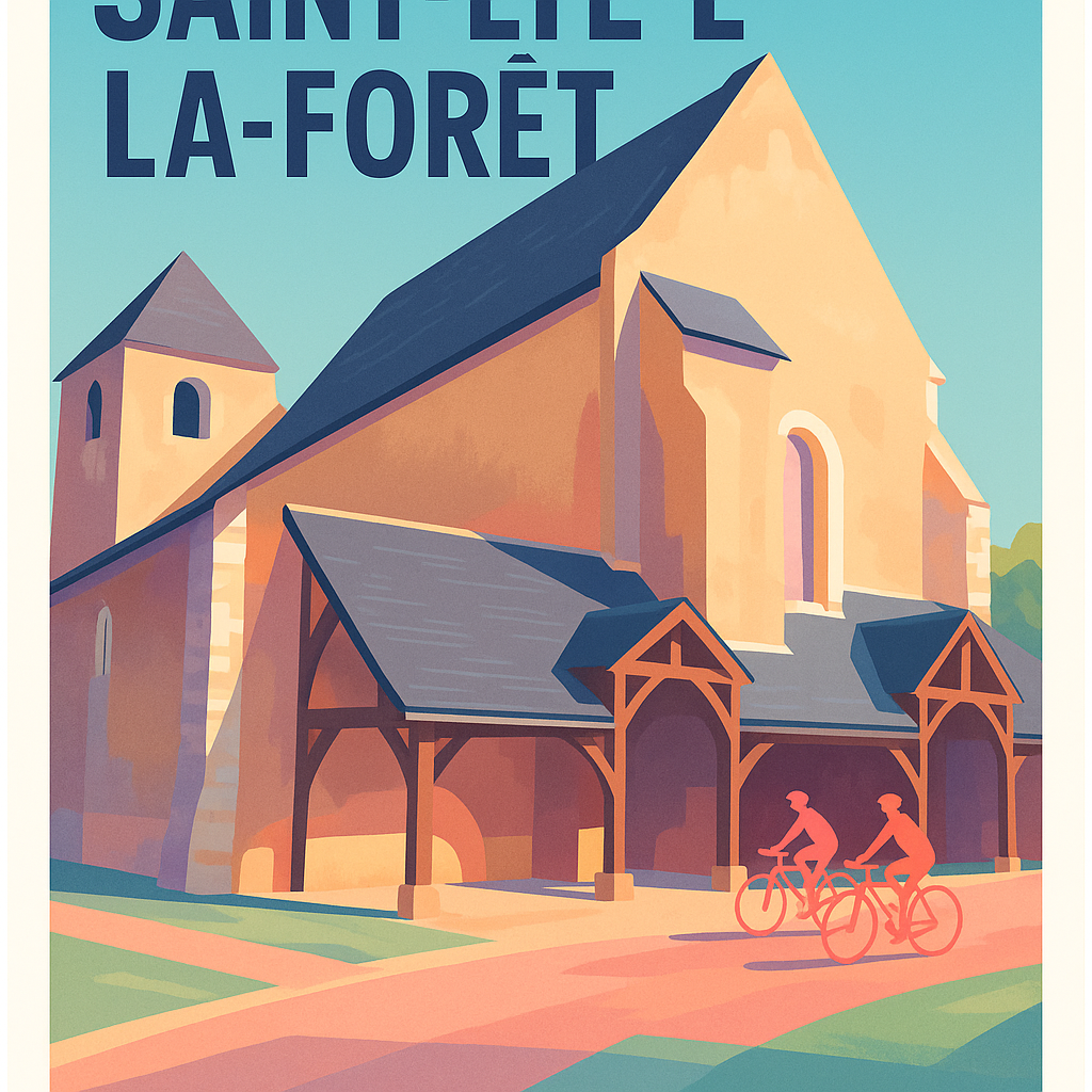 Affiche de Saint-Lyé-la-Forêt - Charme et sérénité en pleine nature