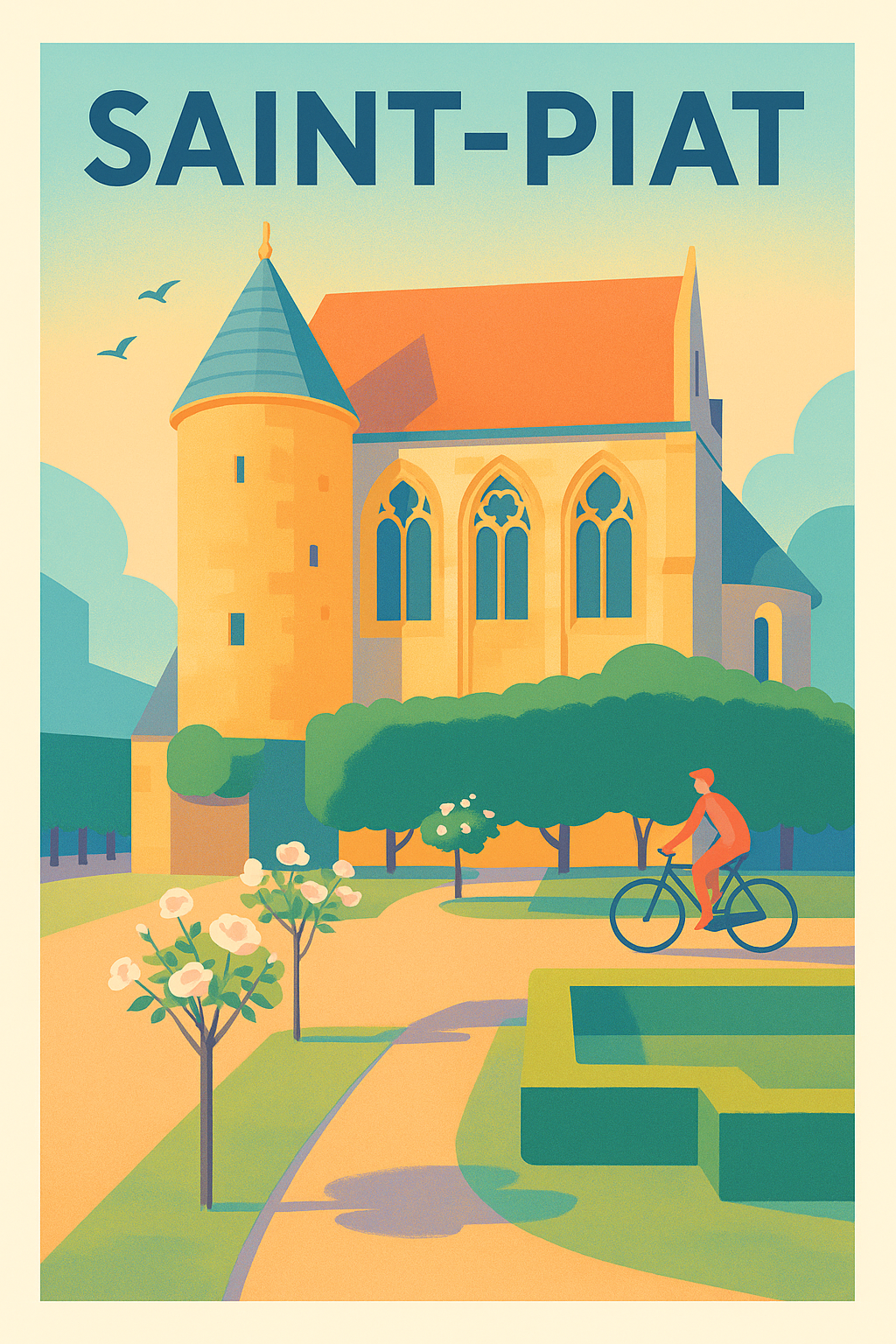 Affiche de Saint-Piat - Charme et Sérénité en Douceur