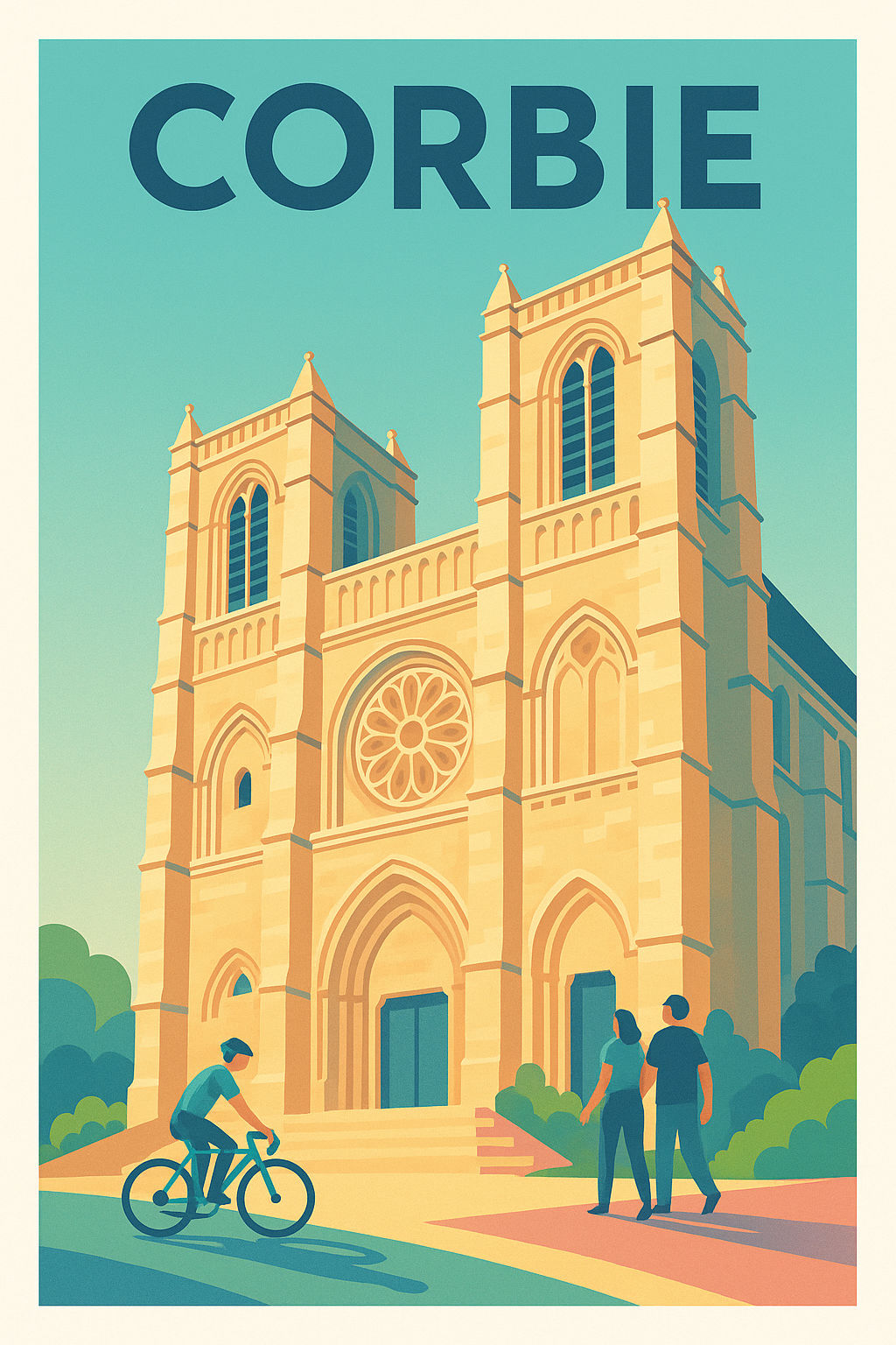 Affiche de Corbie - À la découverte d'un joyau gothique