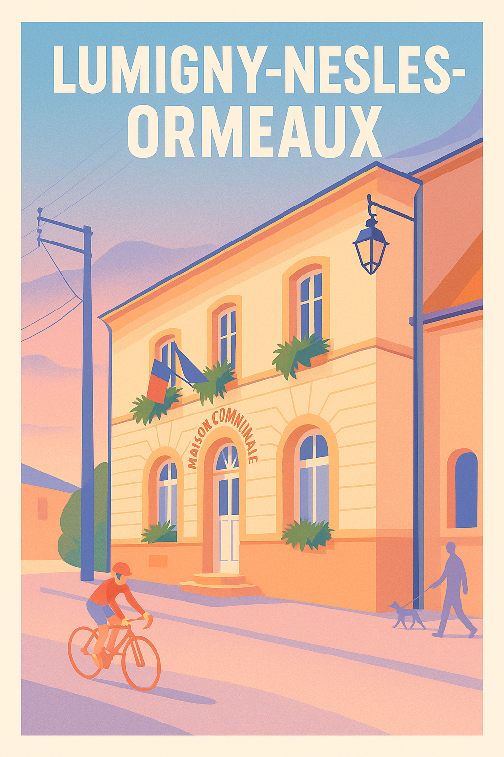 Affiche de Lumigny-Nesles-Ormeaux - Charme et douceur de vivre à la française