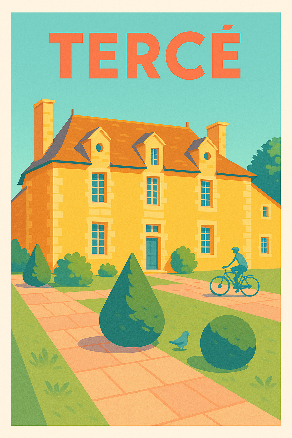 Affiche de Tercé - Charme et Sérénité à l'Ancienne