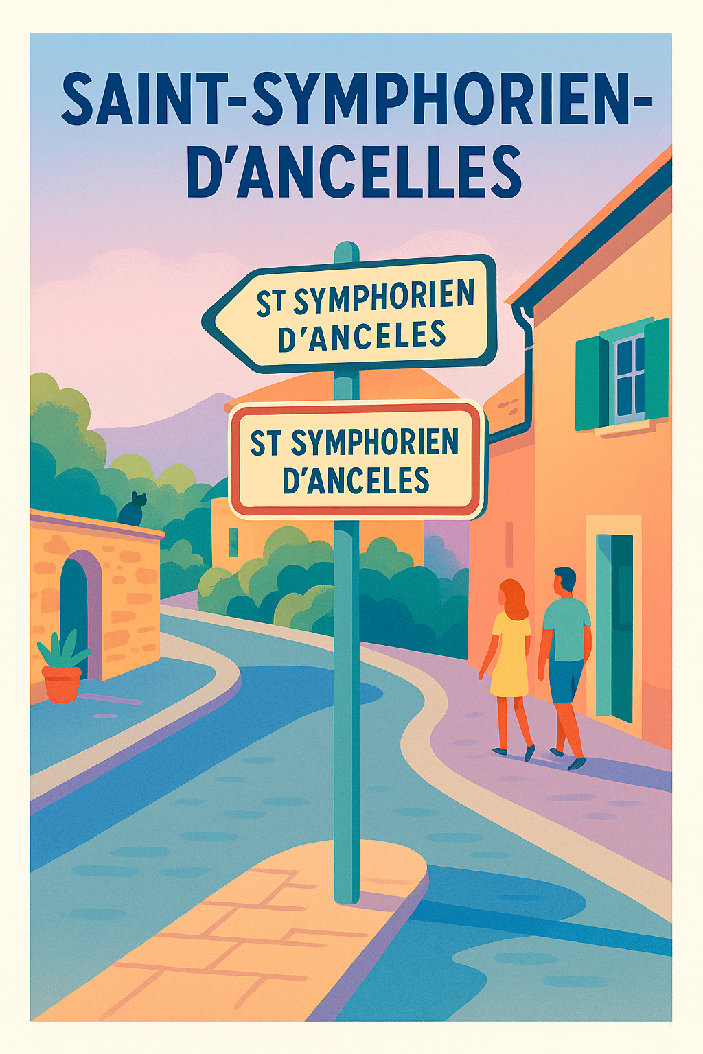 Affiche de Saint-Symphorien-d'Ancelles - Escapade paisible au cœur du village