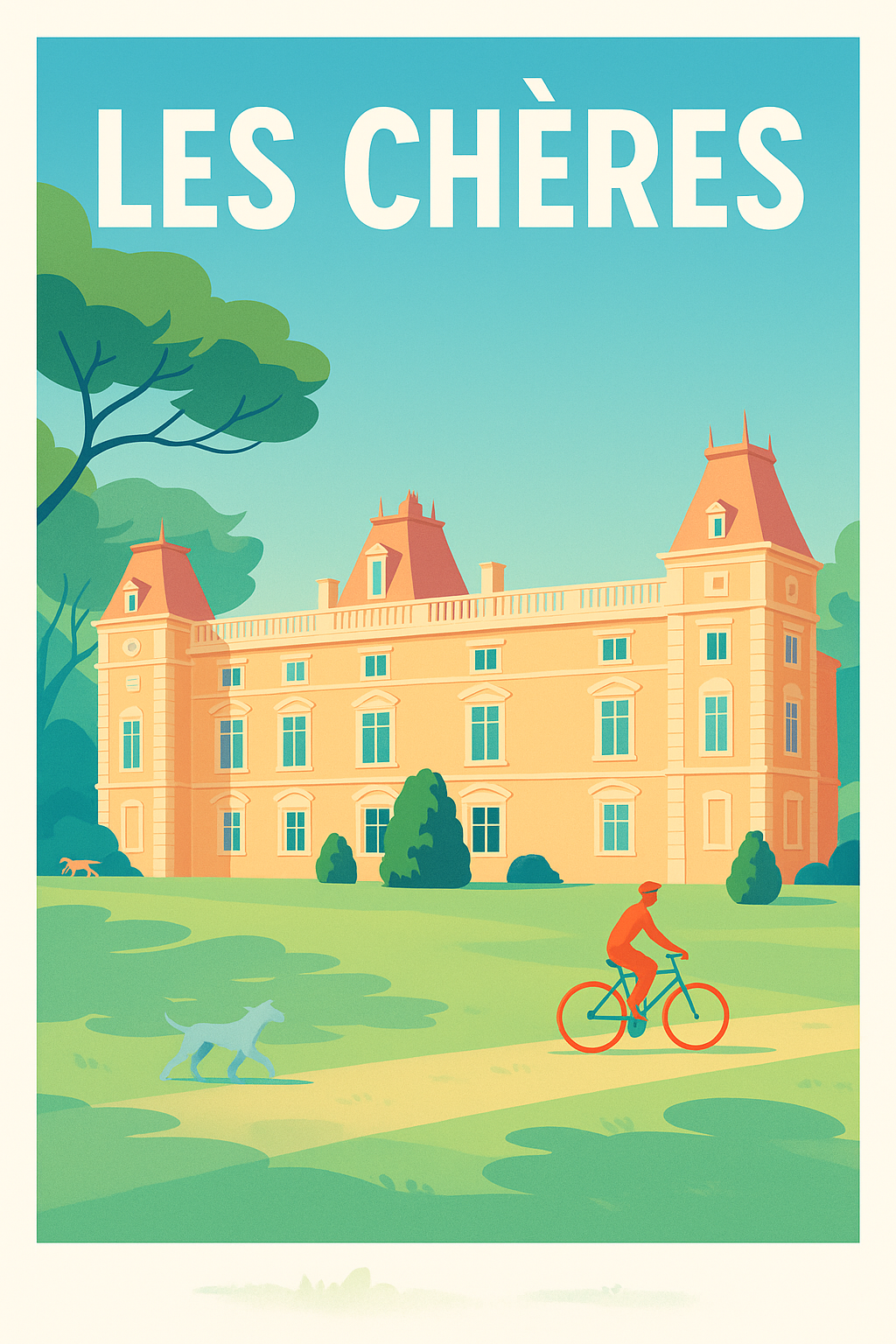 Affiche de Les Chères - Élégance et sérénité à la campagne