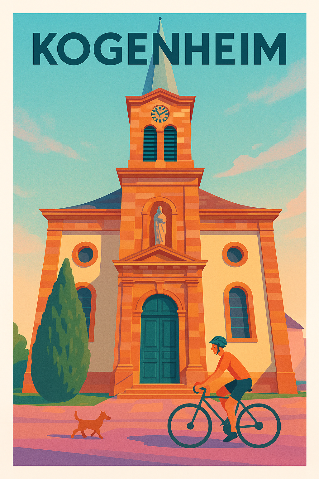 Affiche de Kogenheim - Charme et sérénité au cœur de l'Alsace