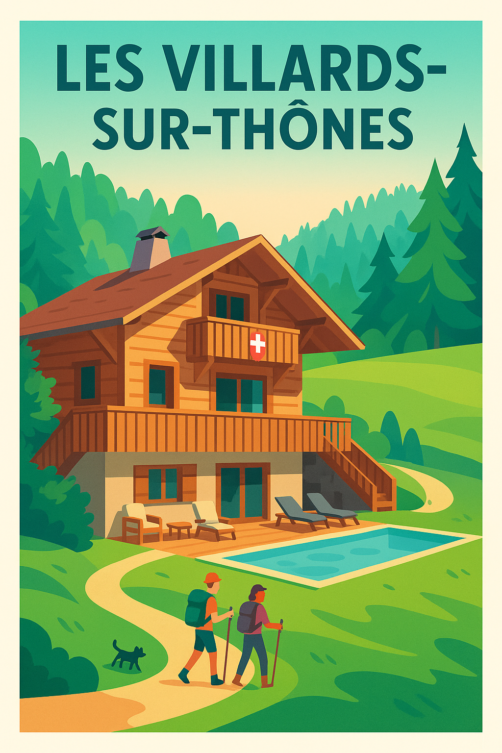 Affiche de Les Villards-sur-Thônes - Havre de nature et détente en montagne