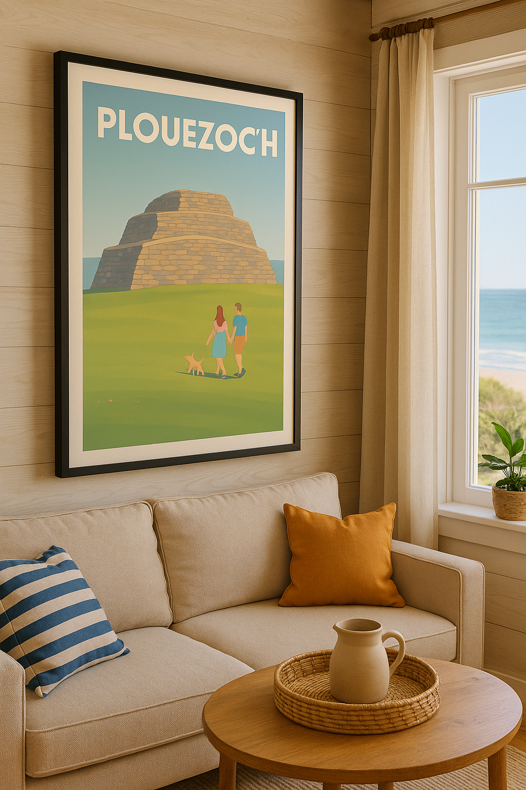 Mise en situation Affiche de Plouezoc'h - Escapade au Cairn de Barnenez