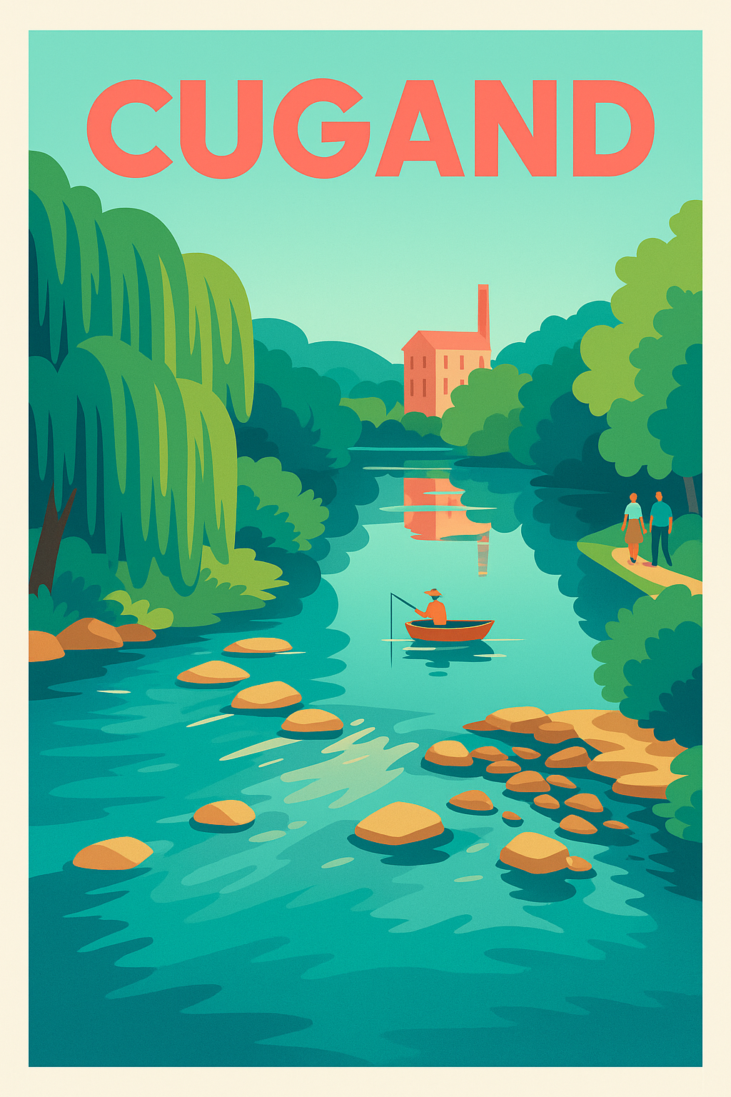Affiche de Cugand - L'Évasion Nature au Fil de l'Eau