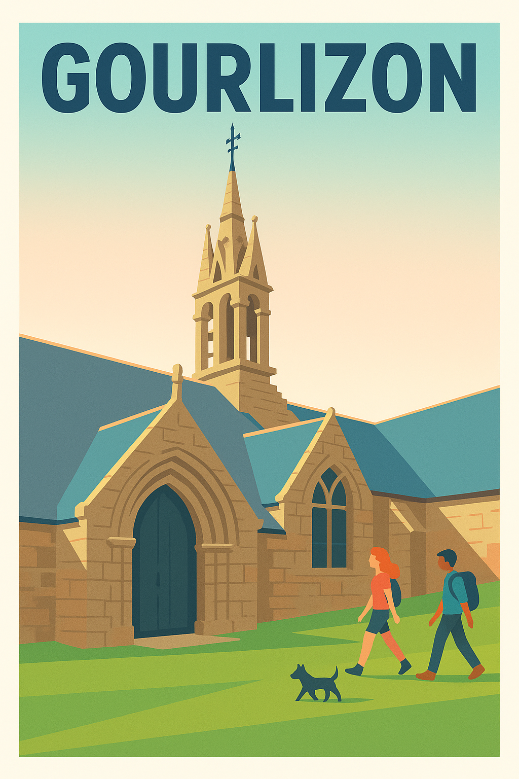 Affiche de Gourlizon - Charme et sérénité en balade