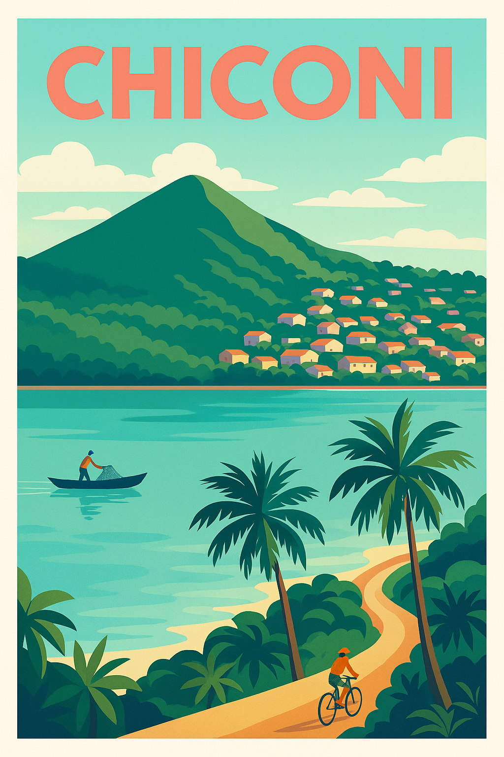 Affiche de Chiconi - Échappée tropicale et nature préservée