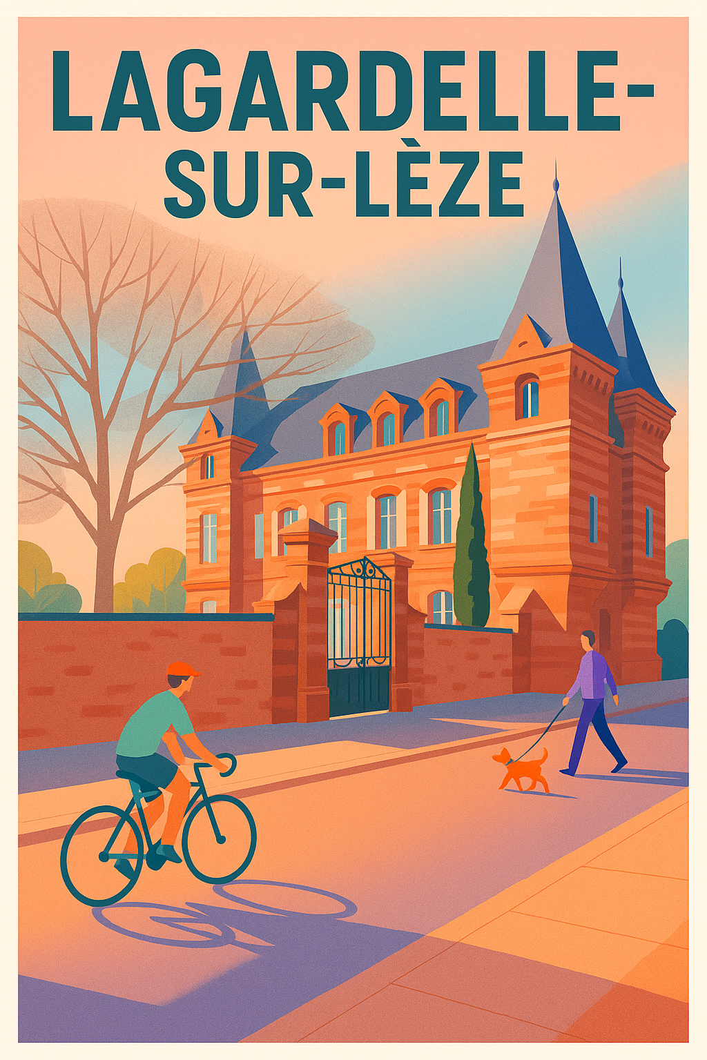 Affiche de Lagardelle-sur-Lèze - Charme et sérénité à chaque coin de rue