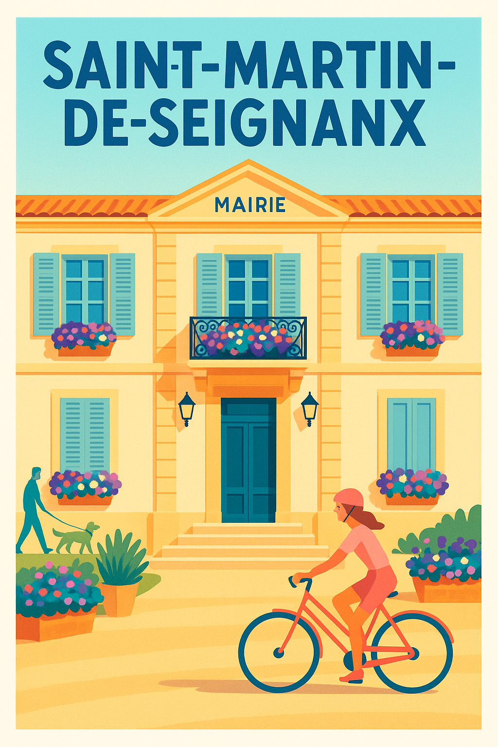 Affiche de Saint-Martin-de-Seignanx - L'élégance en toute sérénité