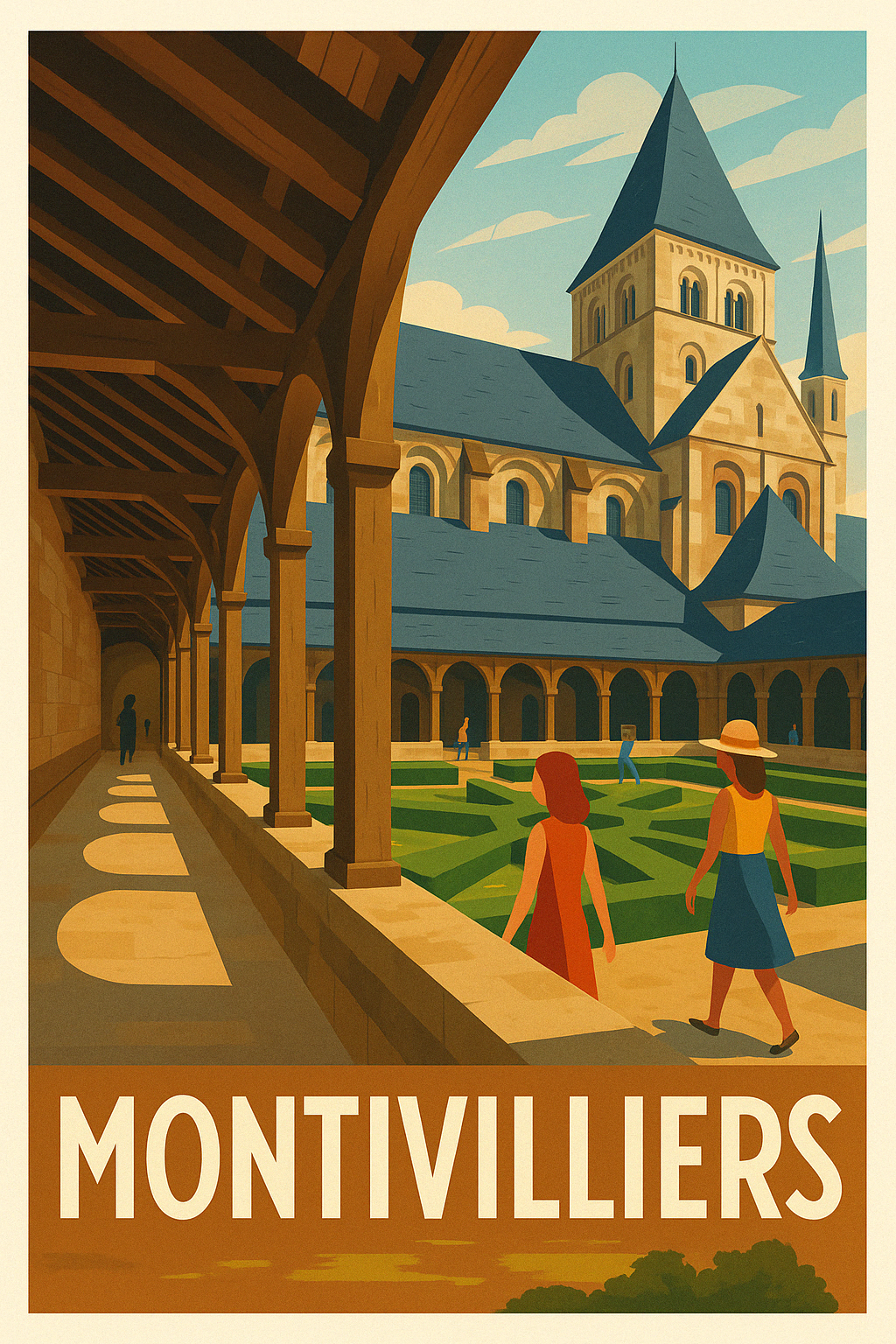 Montivilliers - Balade au cœur de l'Abbaye