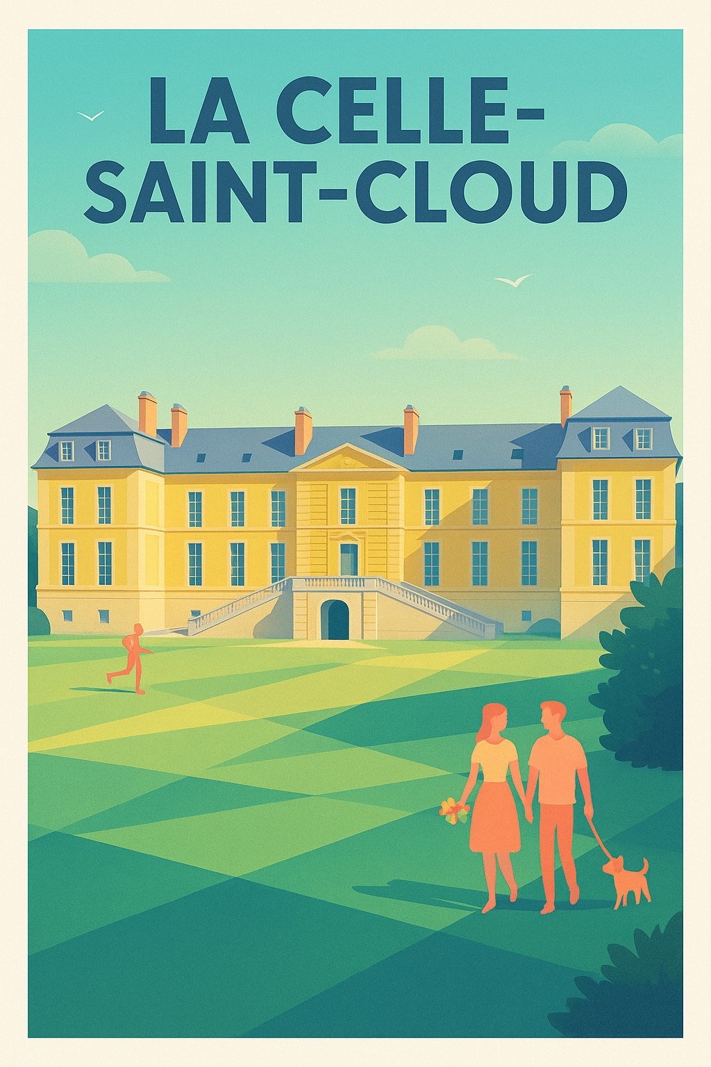 Affiche de La Celle-Saint-Cloud - Charme et sérénité au Château