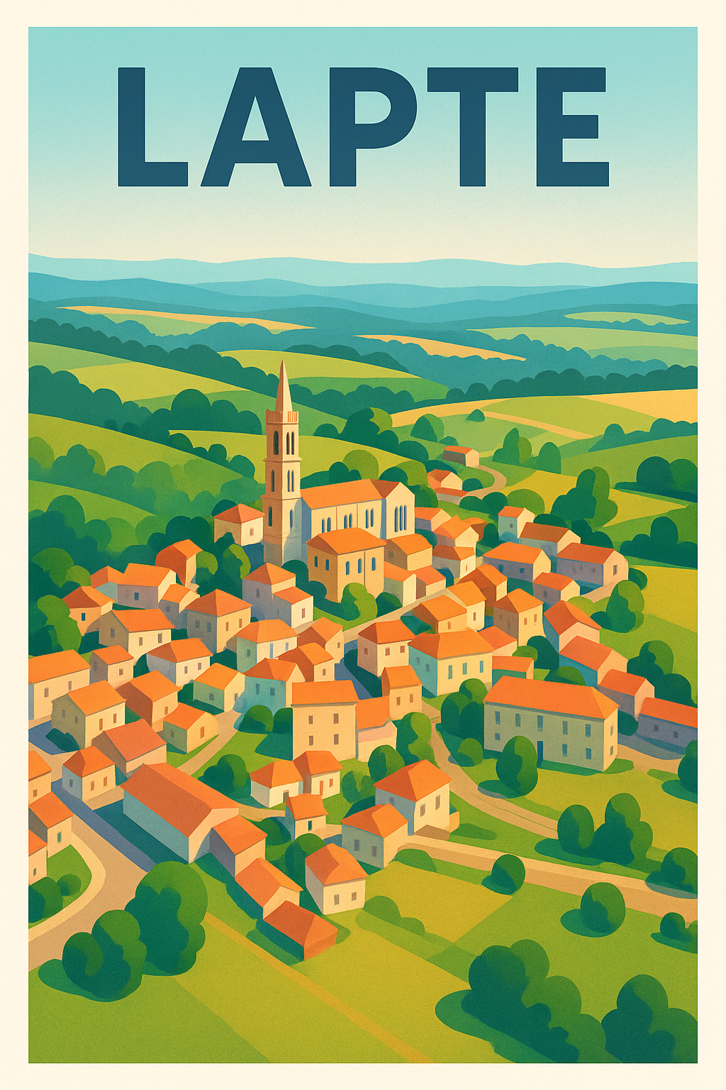 Affiche de Lapte - Charme bucolique au cœur de la nature