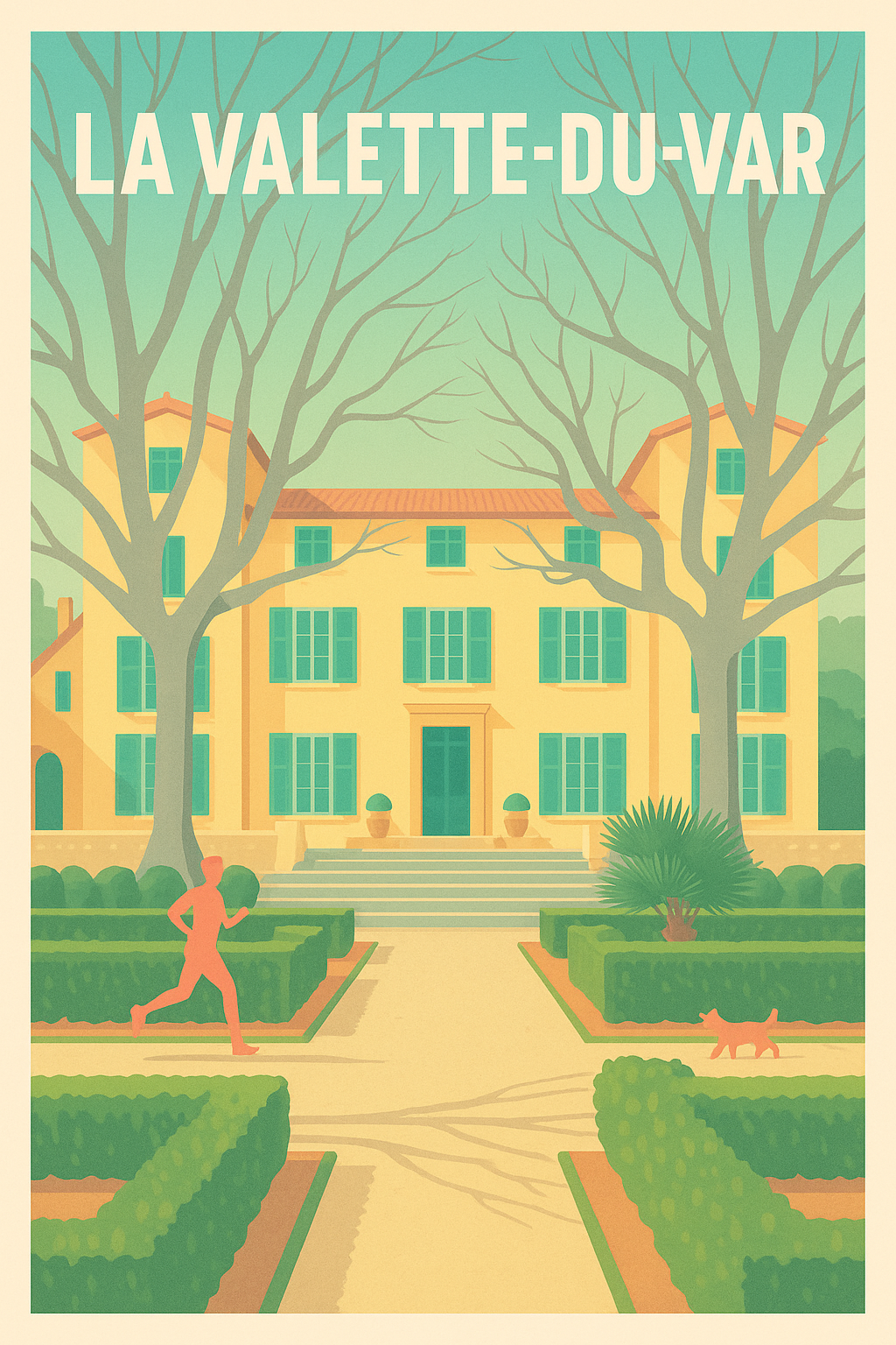Affiche de La Valette-du-Var - Harmonie entre nature et art de vivre