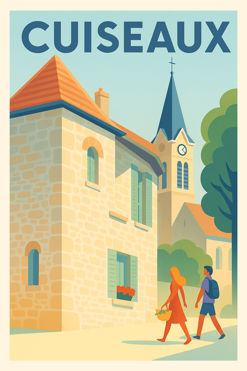 Affiche de Cuiseaux - Charme et quiétude au cœur de la Bourgogne