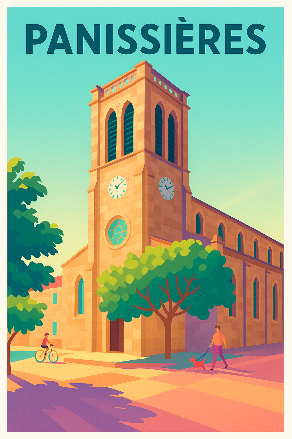 Affiche de Panissières - Charme intemporel au cœur de la ville