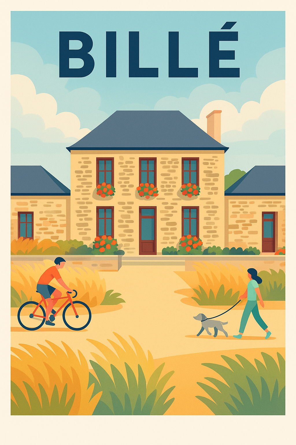Affiche de Billé - Charme paisible à la campagne