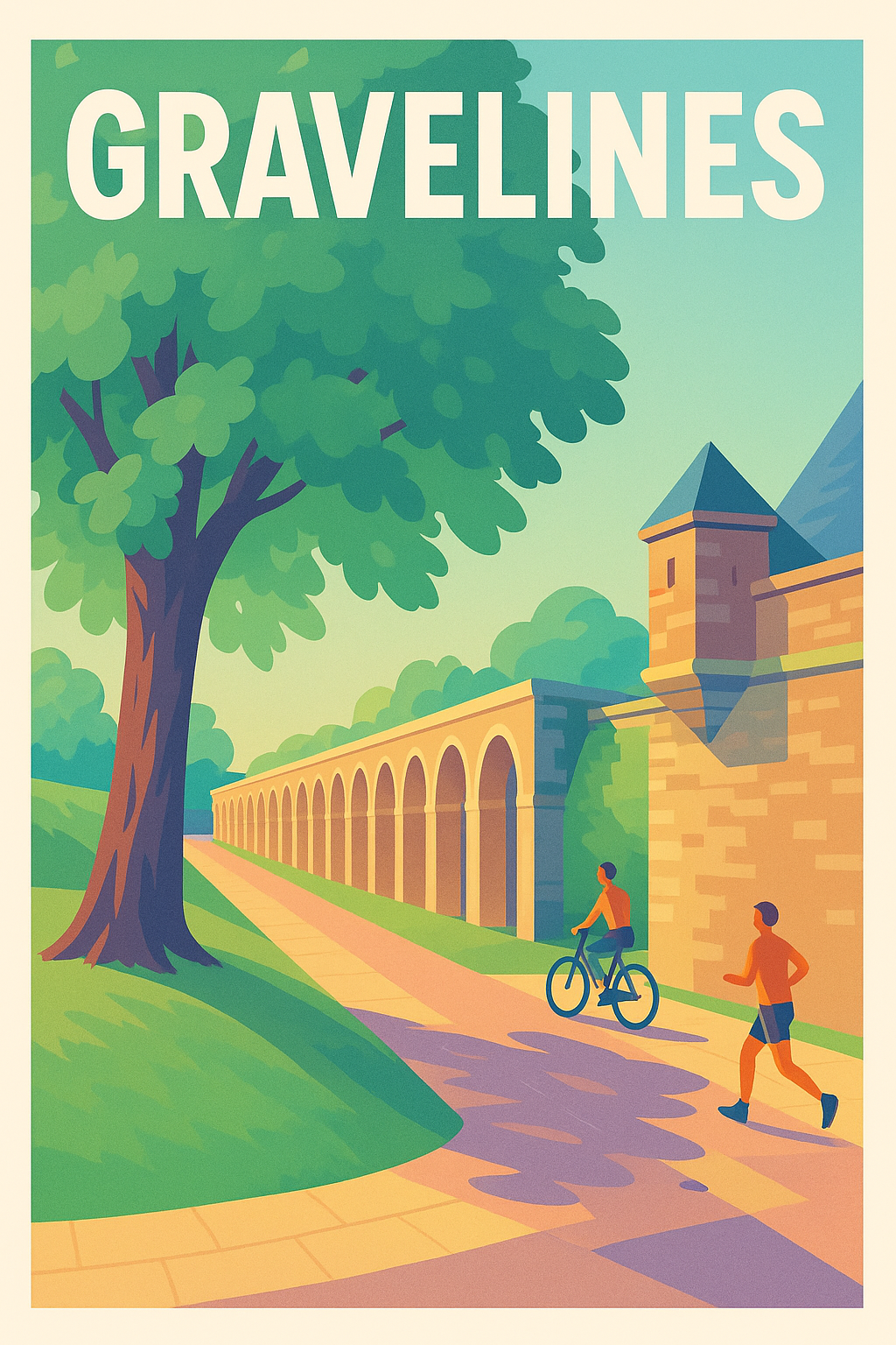 Affiche de Gravelines - Évasion et Nature en Bord de Ville