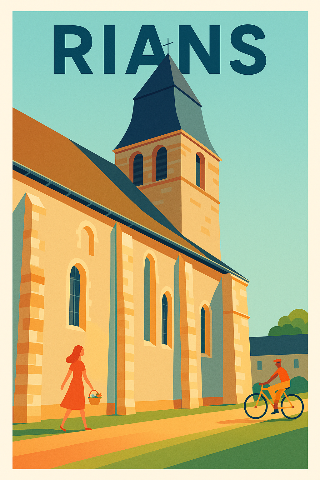 Affiche de Rians - Charme et Sérénité Provençale