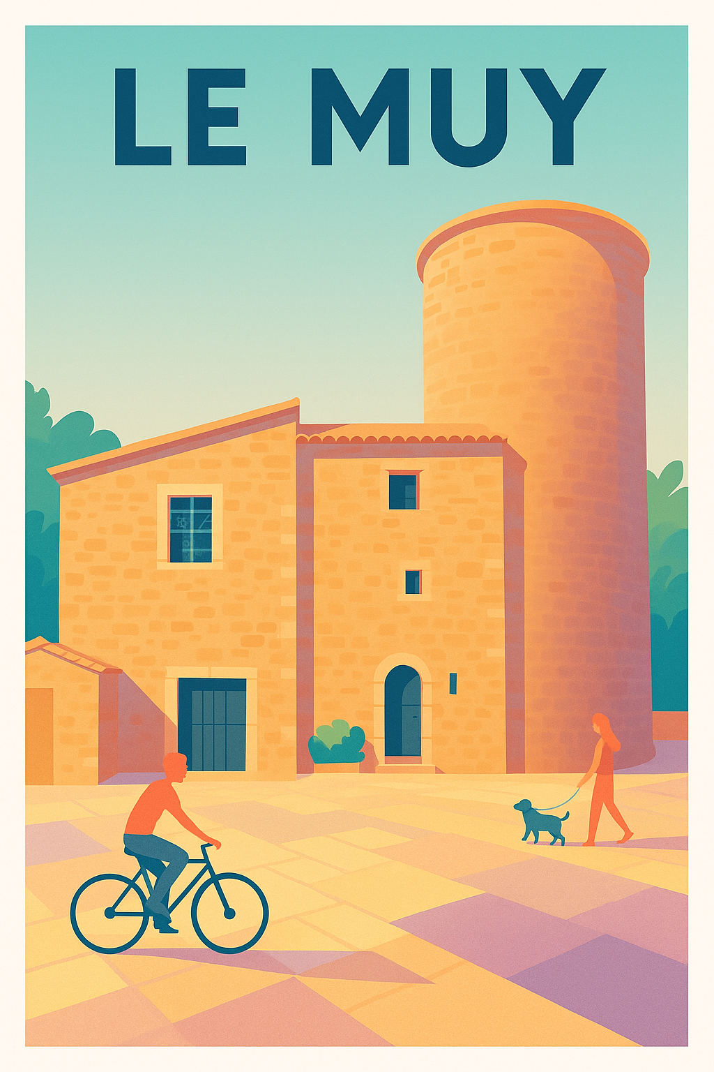 Affiche de Le Muy - Ambiance chaleureuse et vie locale