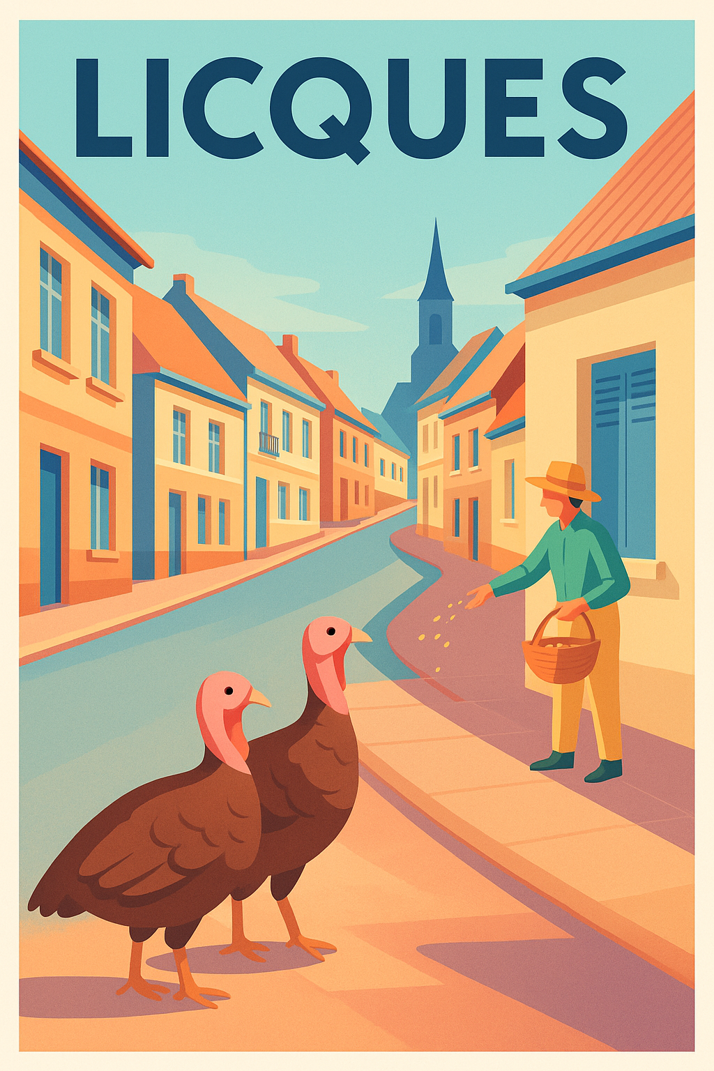 Affiche de Licques - Charme rustique et nature paisible