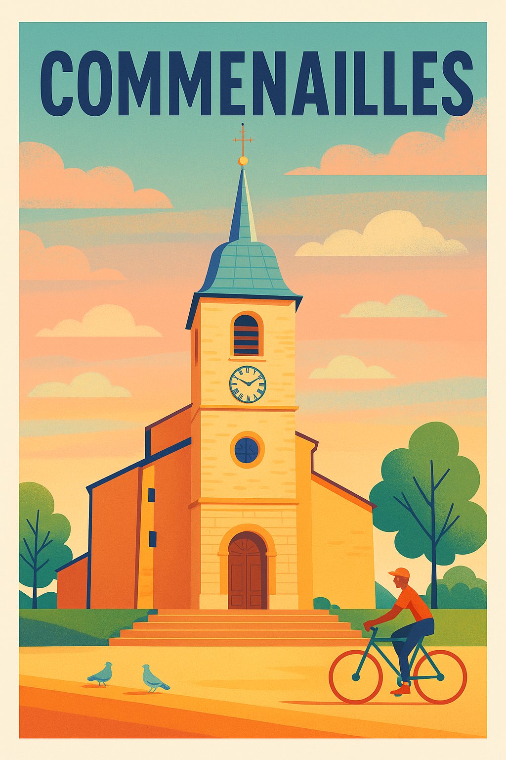 Affiche de Commenailles - Charme et sérénité au cœur du village