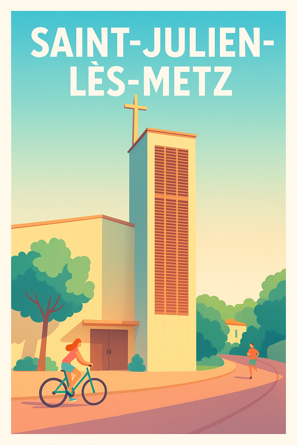 Affiche de Saint-Julien-lès-Metz - Ambiance apaisante et moderne