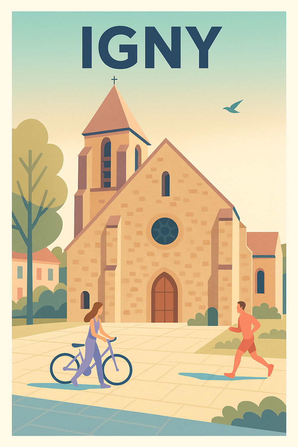 Affiche de Igny - Charme et Sérénité au Cœur du Village