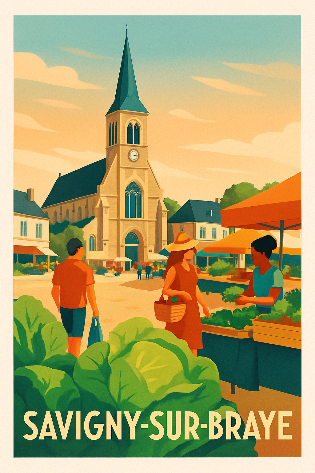 Savigny-sur-Braye - Douceur de vie au marché