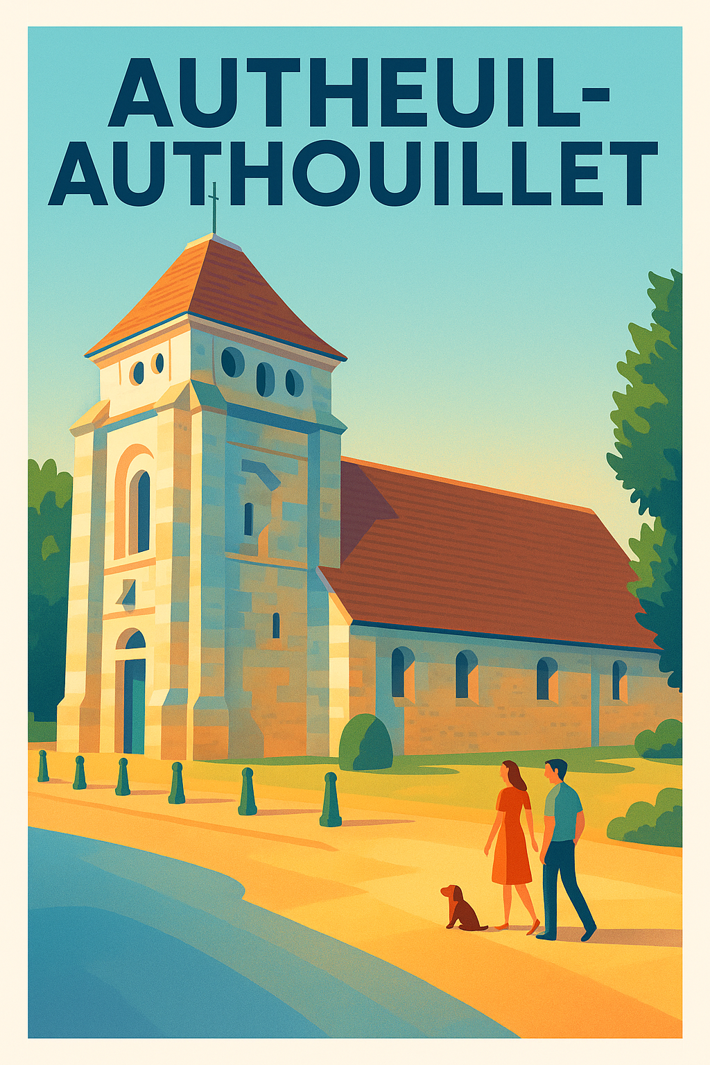 Affiche de Autheuil-Authouillet - Charme et Sérénité Normande
