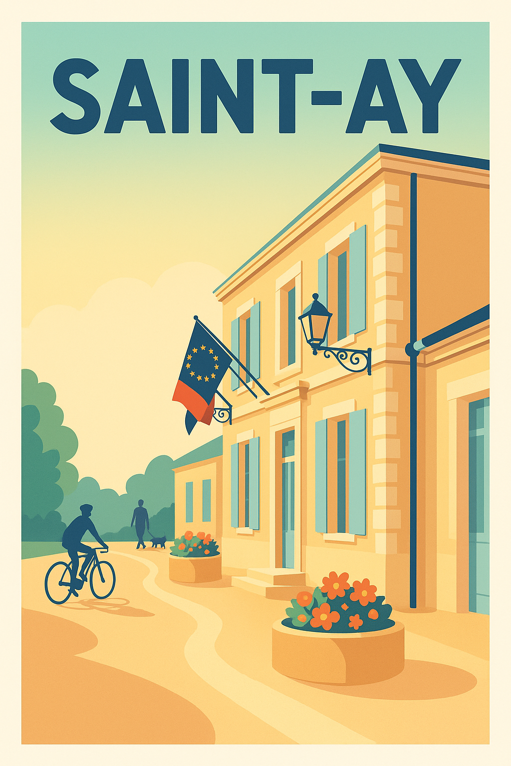 Affiche de Saint-Ay - Charme et douceur au cœur de la ville