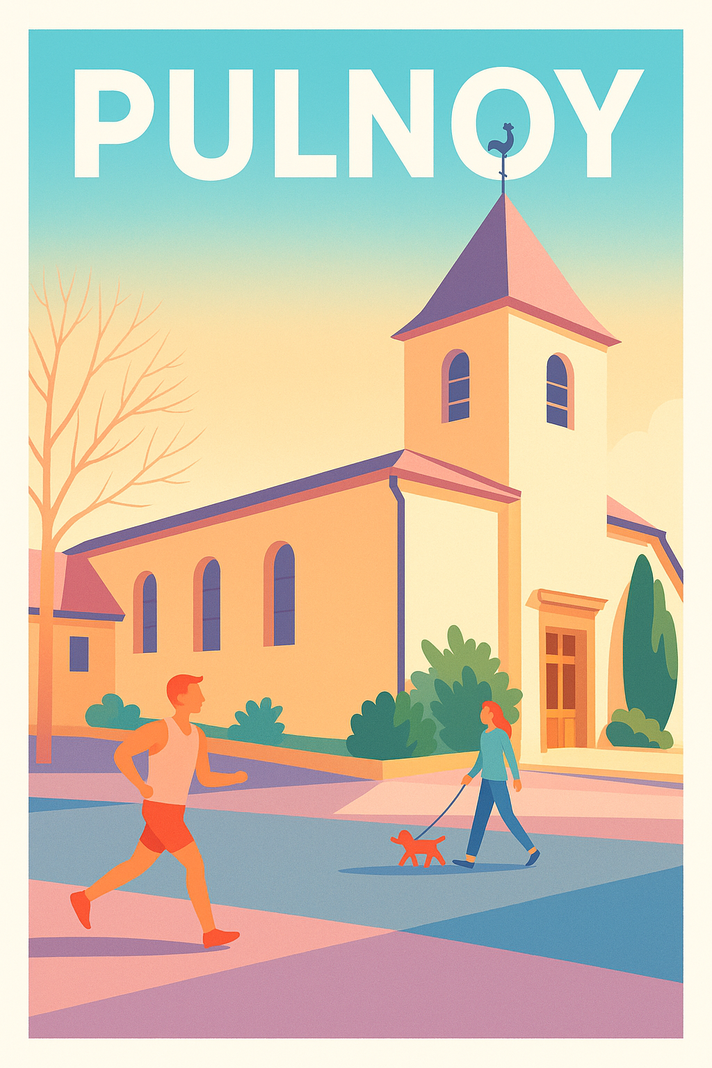 Affiche de Pulnoy - Douceur de vivre et balade en plein air