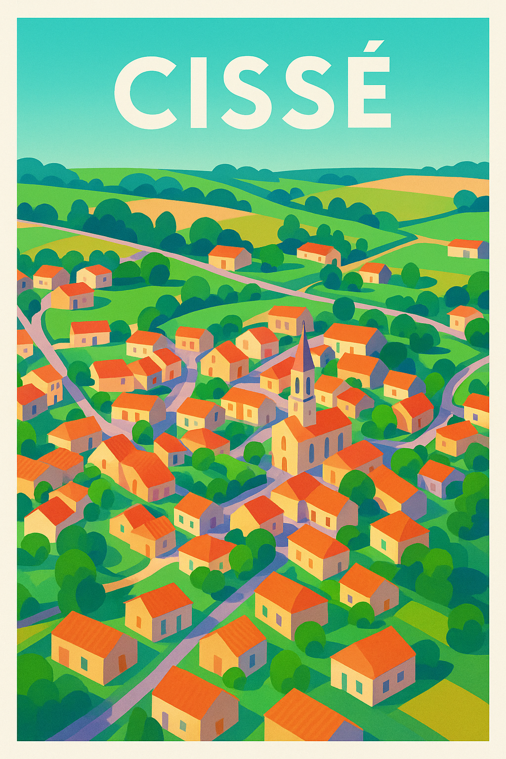 Affiche de Cissé - Charme bucolique au cœur de la campagne