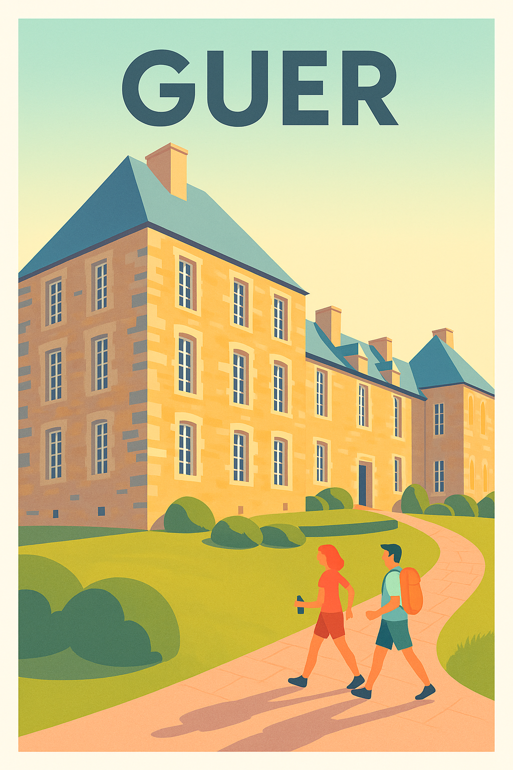 Affiche de Guer - Balade historique au coeur de la ville