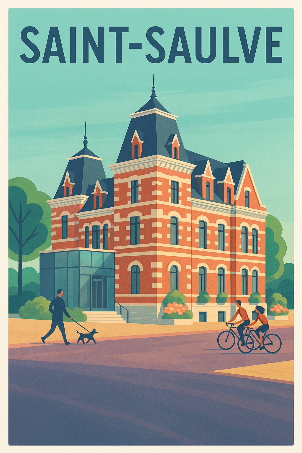 Affiche de Saint-Saulve - Charme et tradition au cœur de la ville