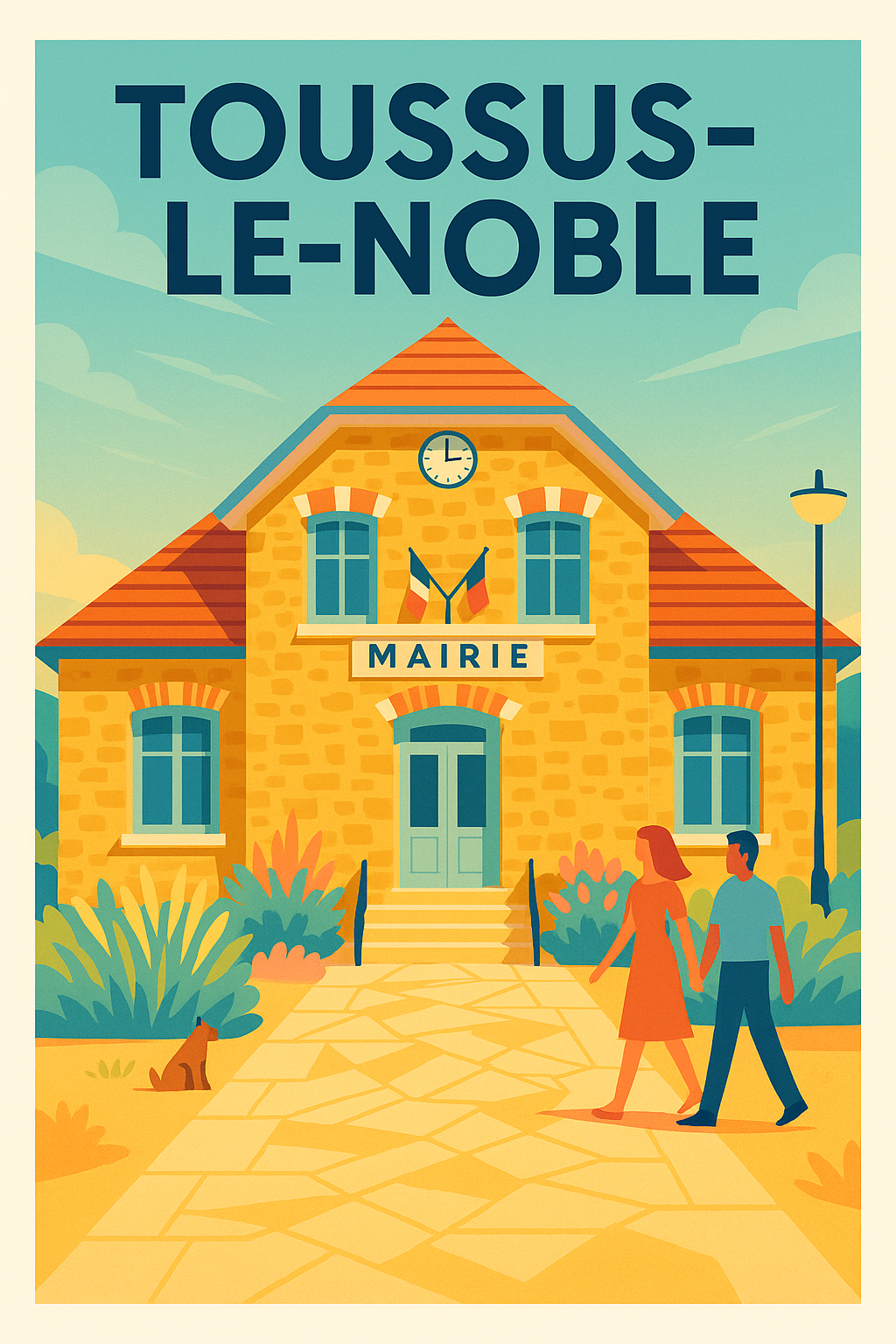 Affiche de Toussus-le-Noble - L'authenticité au cœur du village