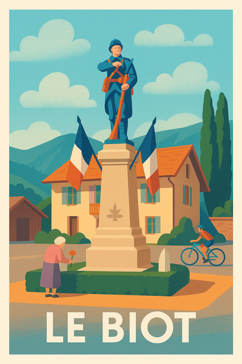 Affiche de Le Biot - Charme et Mémoire d'un Village Authentique