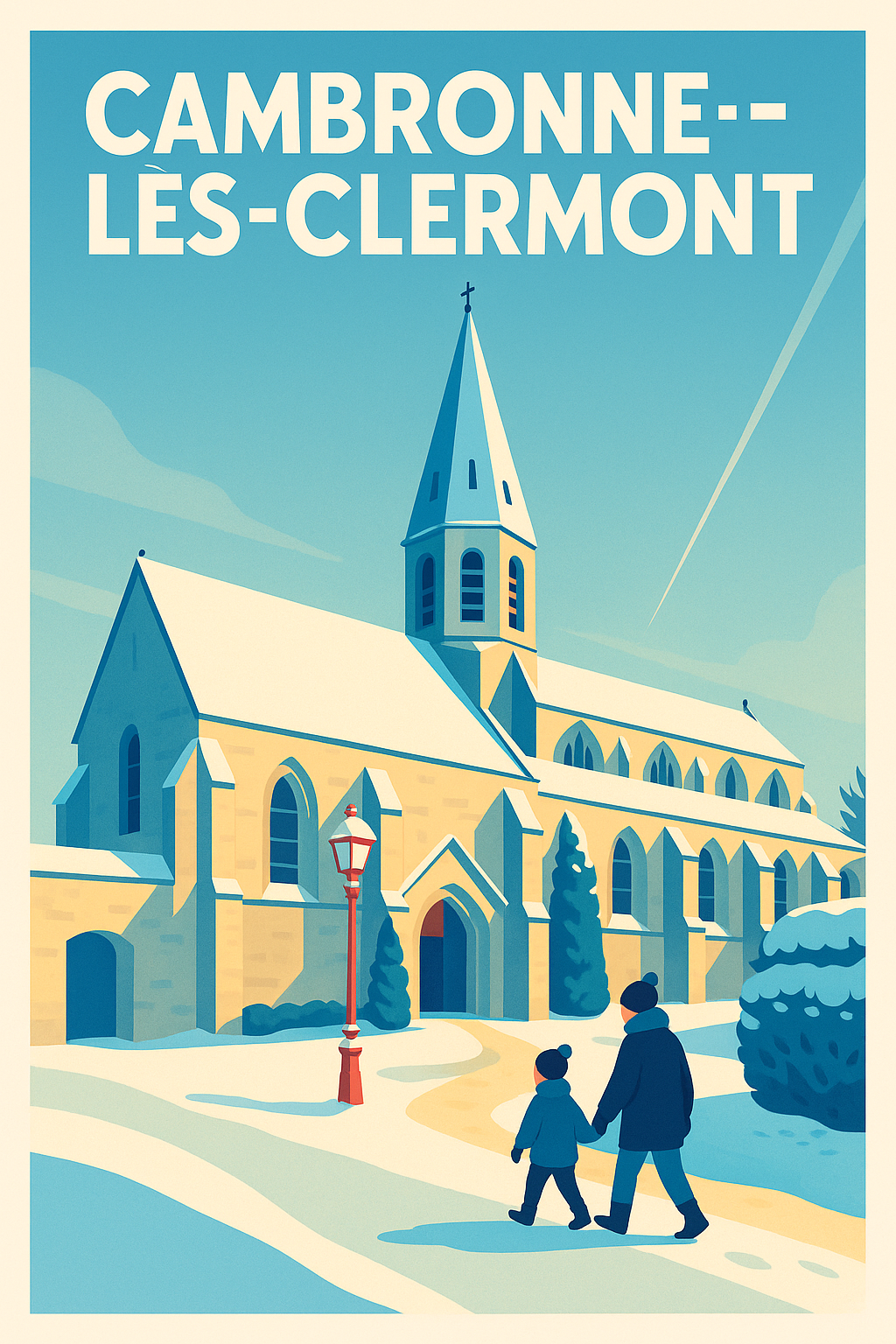Affiche de Cambronne-lès-Clermont - Une balade hivernale intemporelle