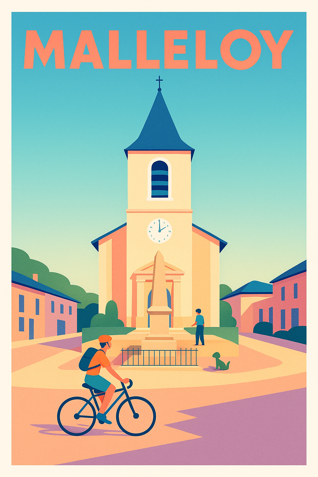 Affiche de Malleloy - L'Esprit paisible du village