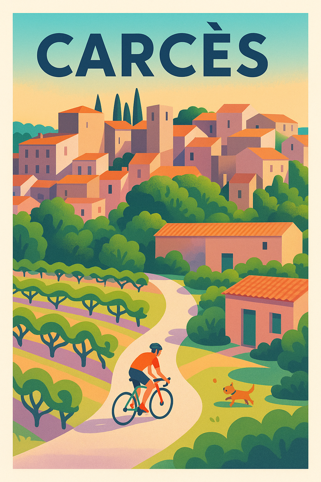 Affiche de Carcès - Évasion bucolique au cœur de la Provence