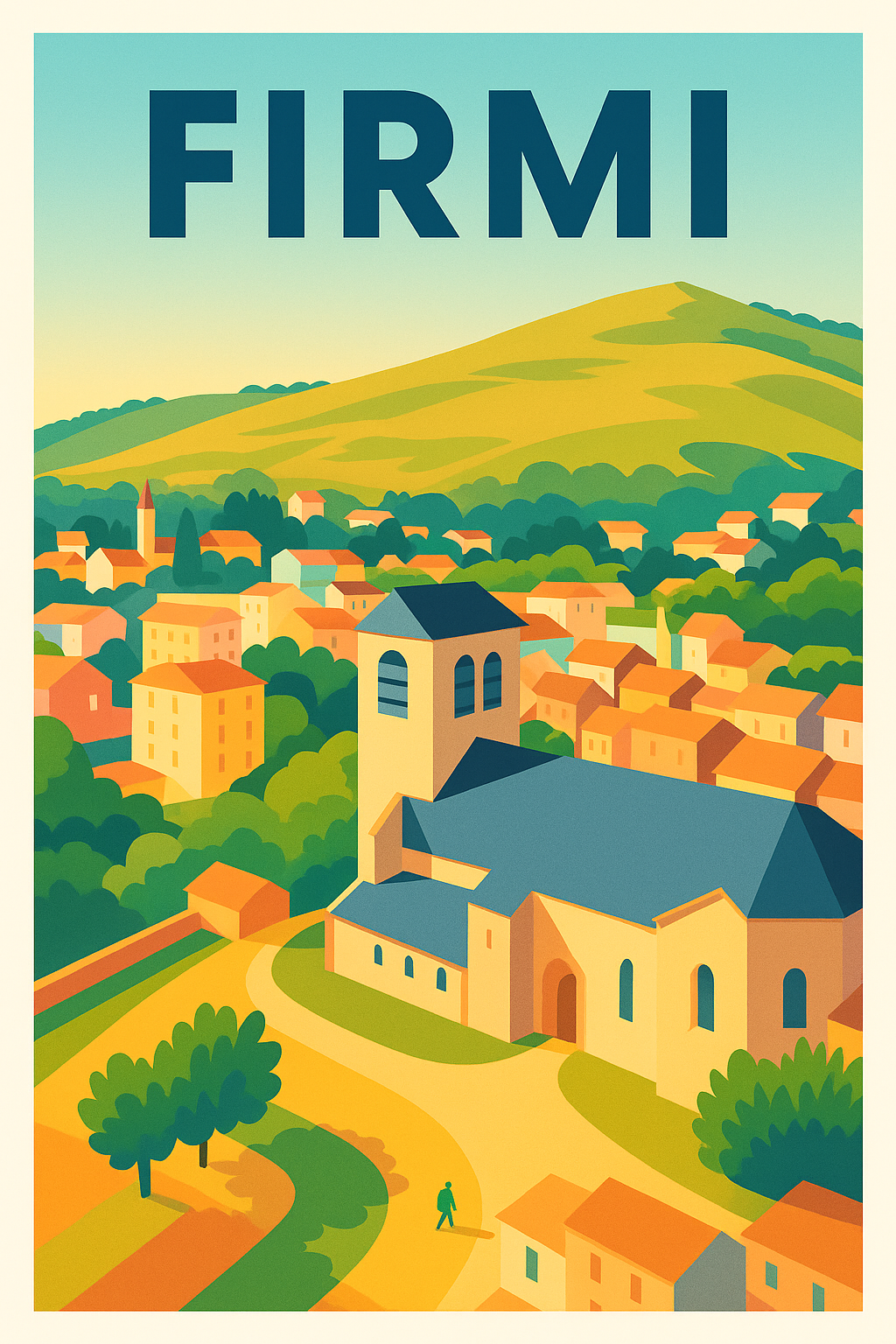 Affiche de Firmi - Un havre de paix au cœur de la nature
