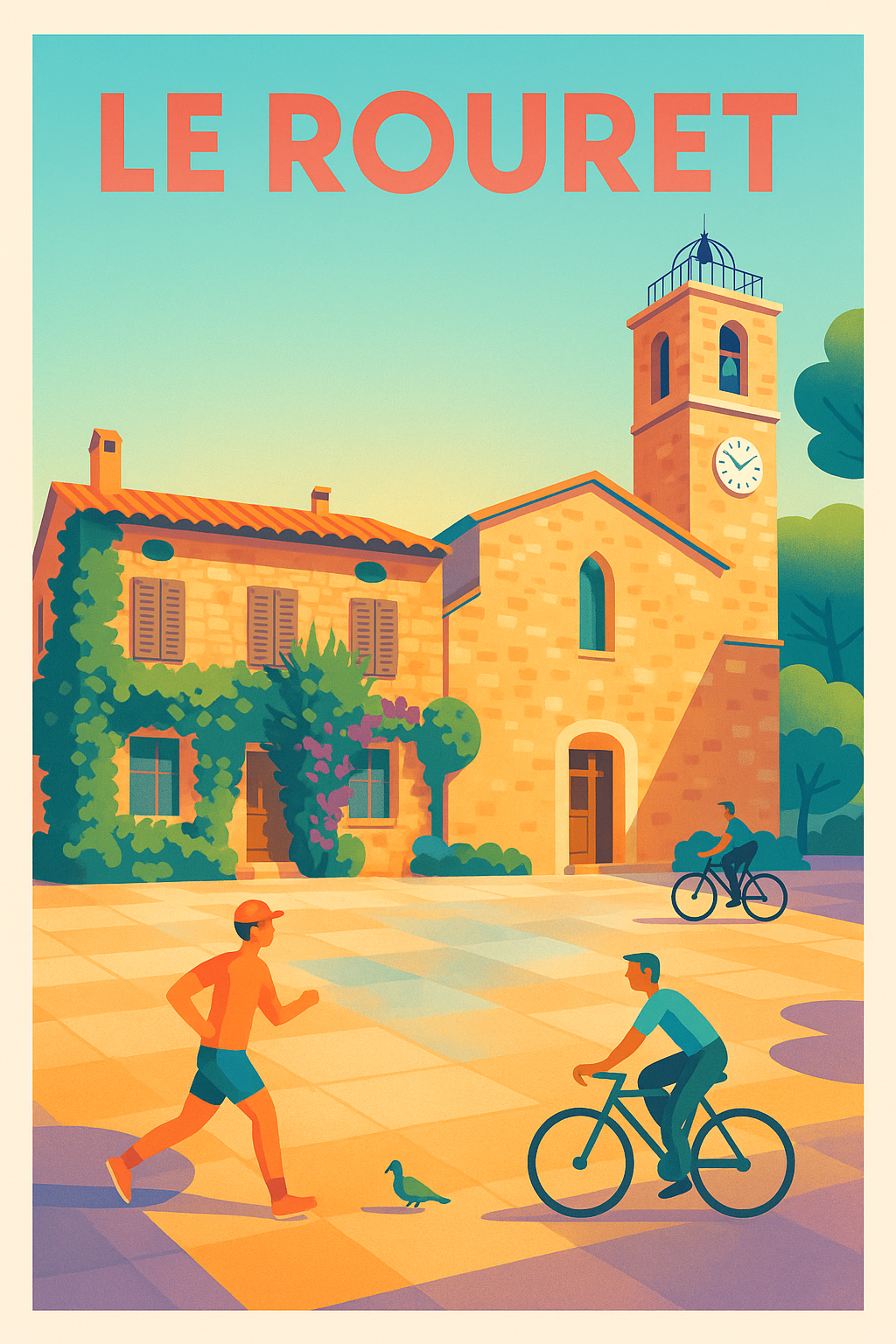 Affiche de Le Rouret - L'élégance provençale au quotidien